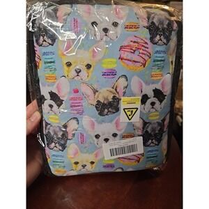French‎ Bulldog Sweater Insulated Lunch Box Cooler Shoulder Strap for Kids